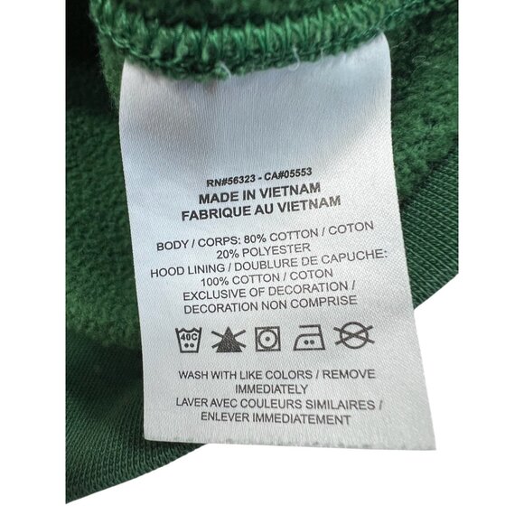 Nike Men's Color Block 2.0 Pullover Hoodie Green Size XL - Picture 8 of 11